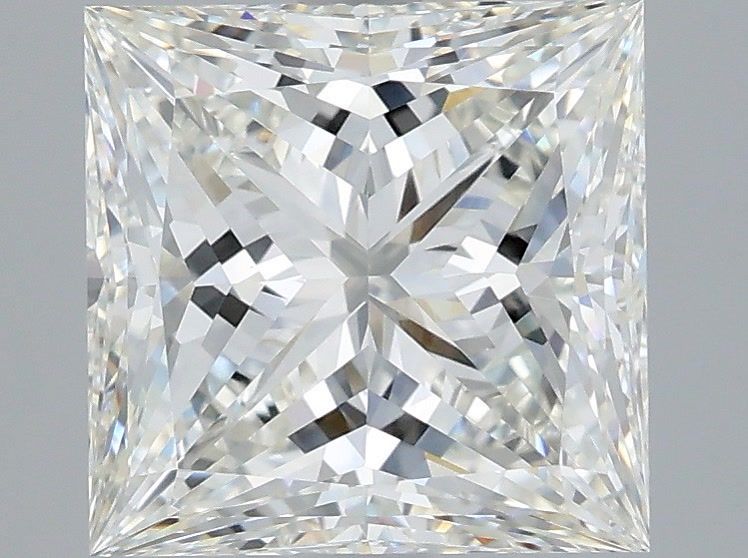 3.02ct Princess H VVS2 Lab Created Diamond