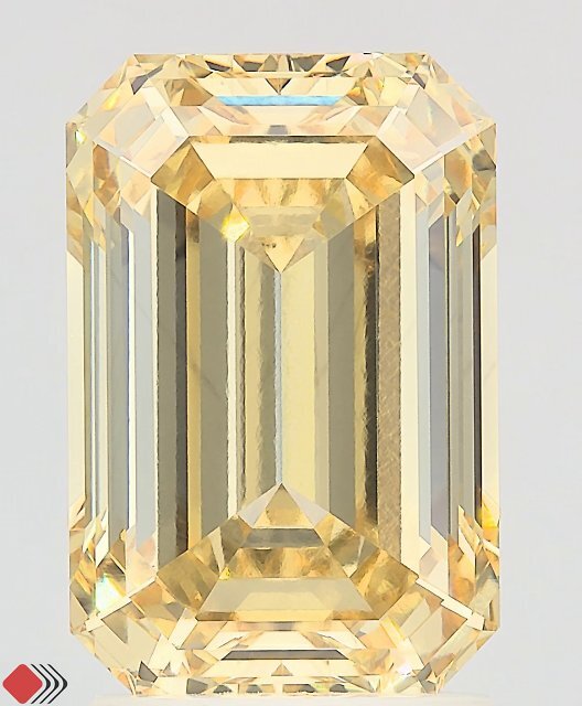 2.07ct Radiant FANCY BROWN VVS2 Lab Created Diamond
