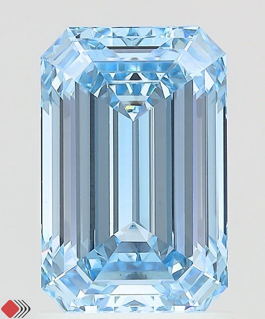 1.03ct Pear FANCY VIVID PINK VVS2 Lab Created Diamond