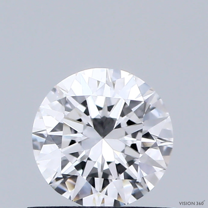 0.62ct Round D VVS2 Lab Created Diamond
