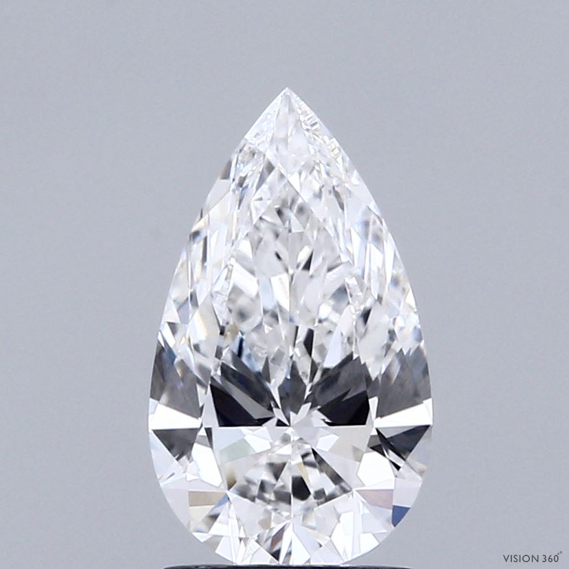 1.49ct Pear E VVS1 Lab Created Diamond