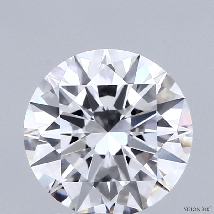 2ct Round D VVS2 Lab Created Diamond