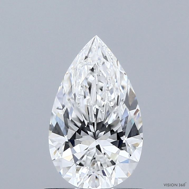 1.04ct Pear E VVS2 Lab Created Diamond