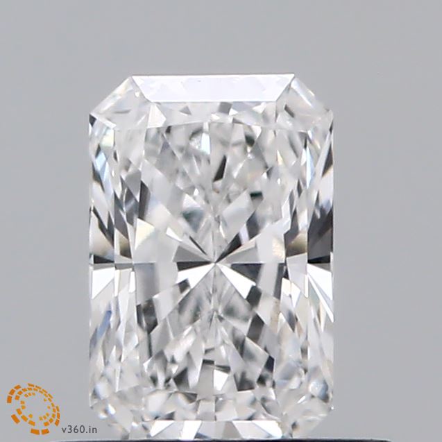 0.63ct Radiant E VVS2 Lab Created Diamond
