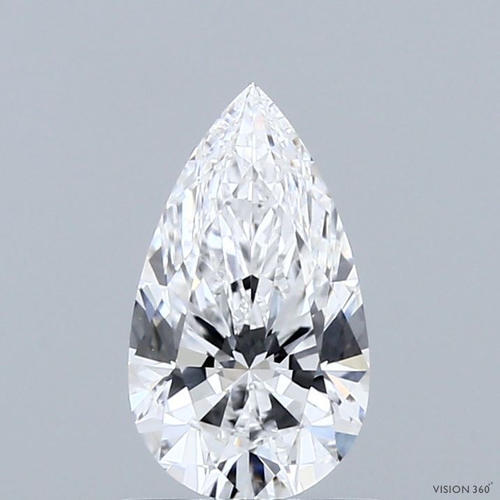 1ct Pear D VVS1 Lab Created Diamond
