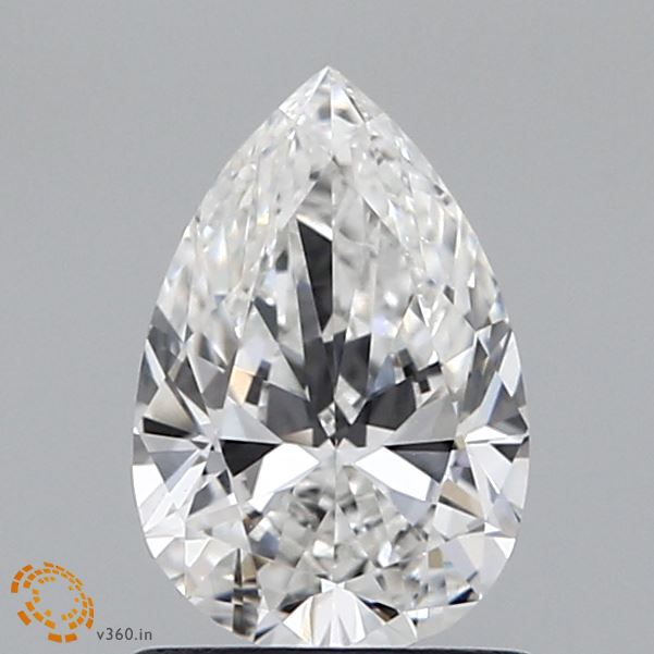 0.9ct Pear E VS1 Lab Created Diamond