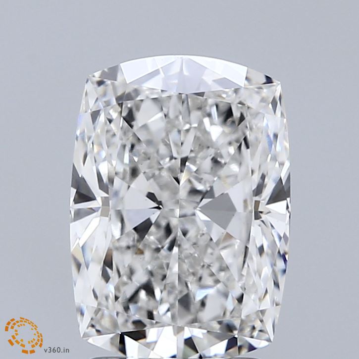 3.01ct Cushion F VVS2 Lab Created Diamond
