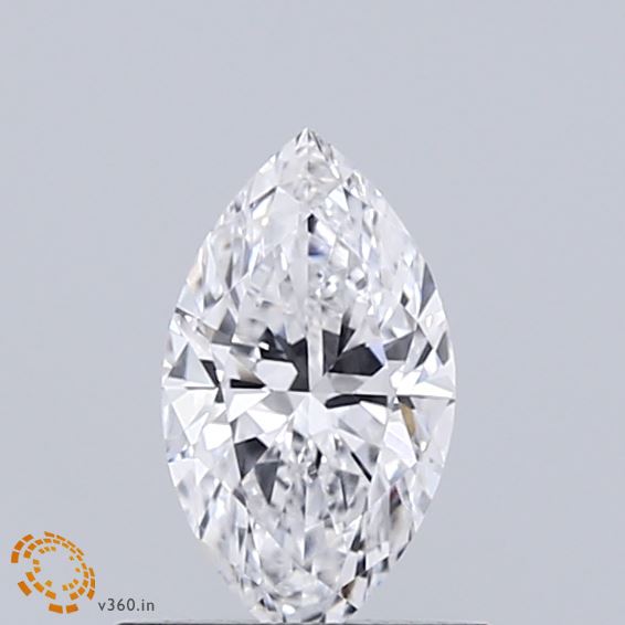 0.53ct Marquise D VVS2 Lab Created Diamond