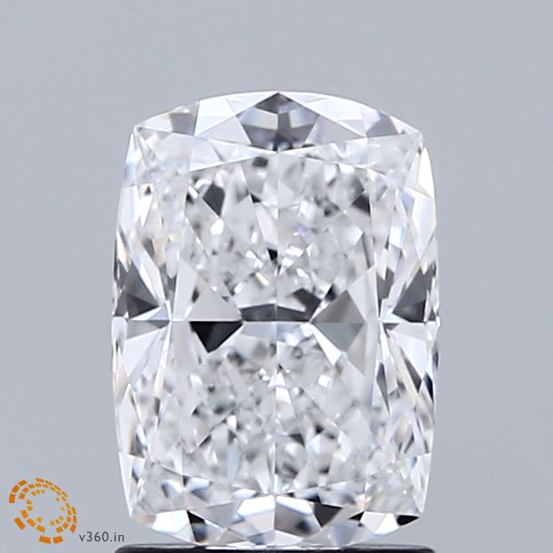 1.59ct Cushion D VVS2 Lab Created Diamond