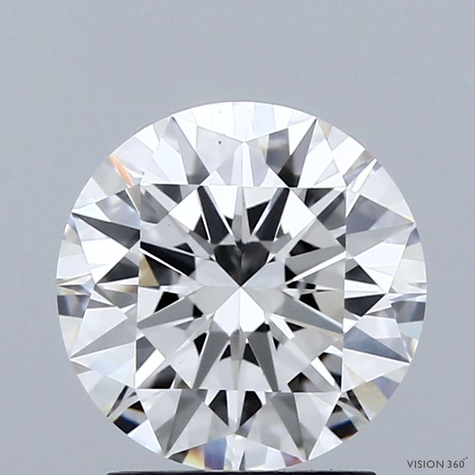 2ct Round F VS1 Lab Created Diamond