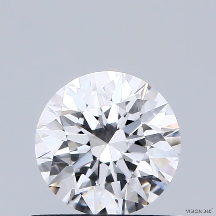 0.62ct Round D VVS2 Lab Created Diamond