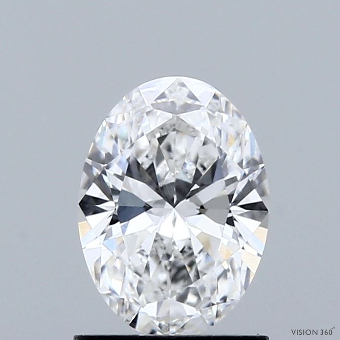 1.01ct Oval E VVS2 Lab Created Diamond