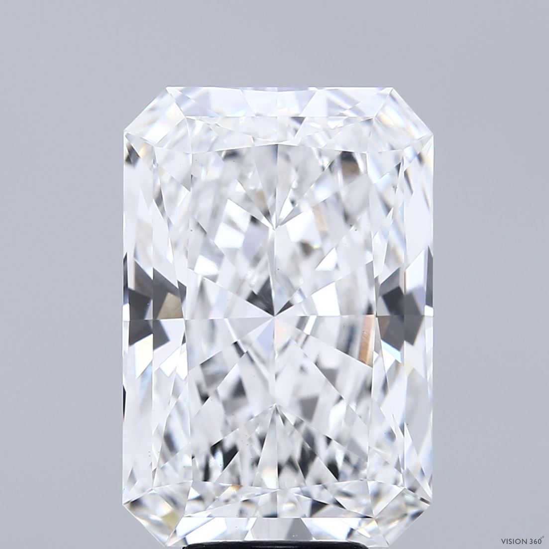 7.65ct Radiant F VS1 Lab Created Diamond