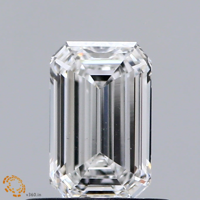 0.67ct Emerald E VS1 Lab Created Diamond