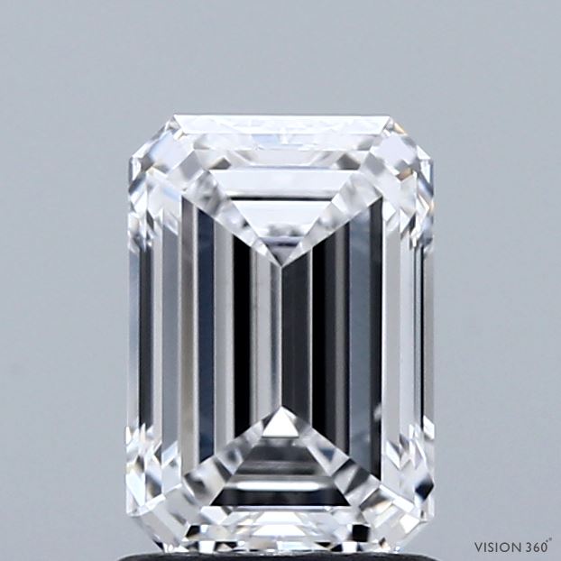 1.43ct Emerald D VS1 Lab Created Diamond
