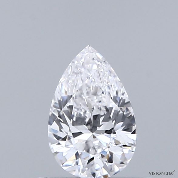 0.5ct Pear E VS1 Lab Created Diamond
