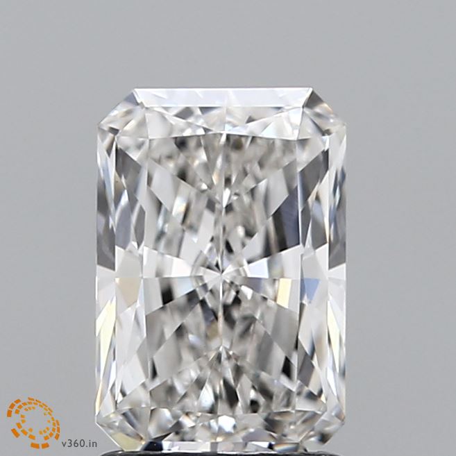 1.55ct Radiant F VS1 Lab Created Diamond