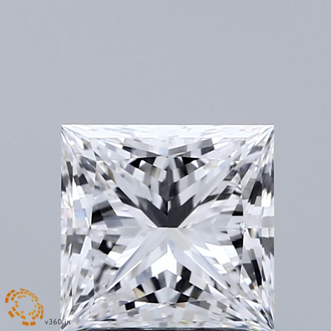 2.04ct Princess E VS1 Lab Created Diamond