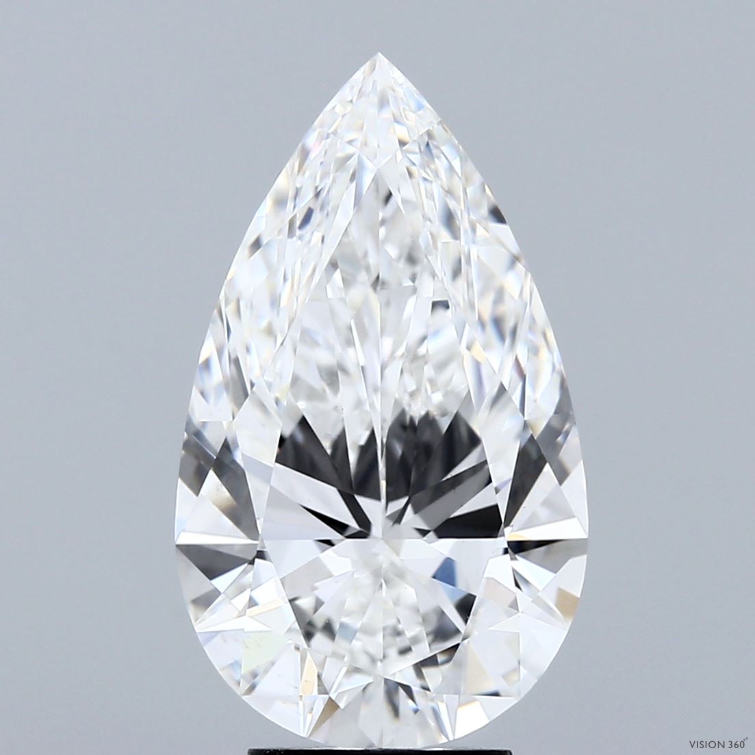 4.82ct Pear E VS1 Lab Created Diamond