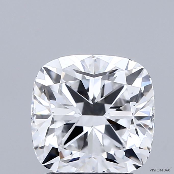 2.1ct Cushion D VVS1 Lab Created Diamond