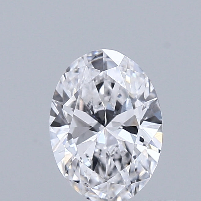 0.53ct Oval D VVS2 Lab Created Diamond