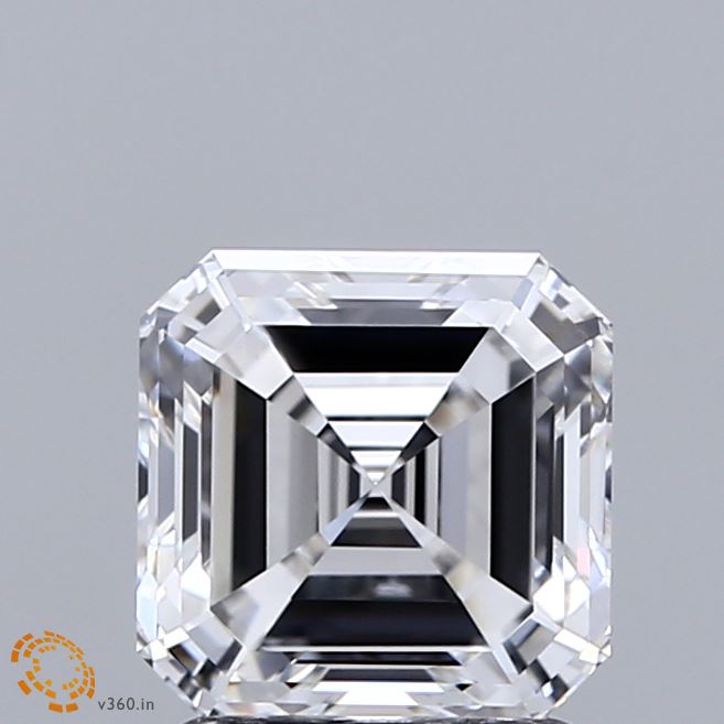1.94ct Asscher E VVS1 Lab Created Diamond