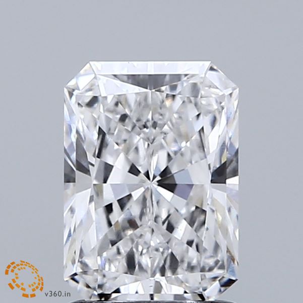1.54ct Radiant D VS1 Lab Created Diamond