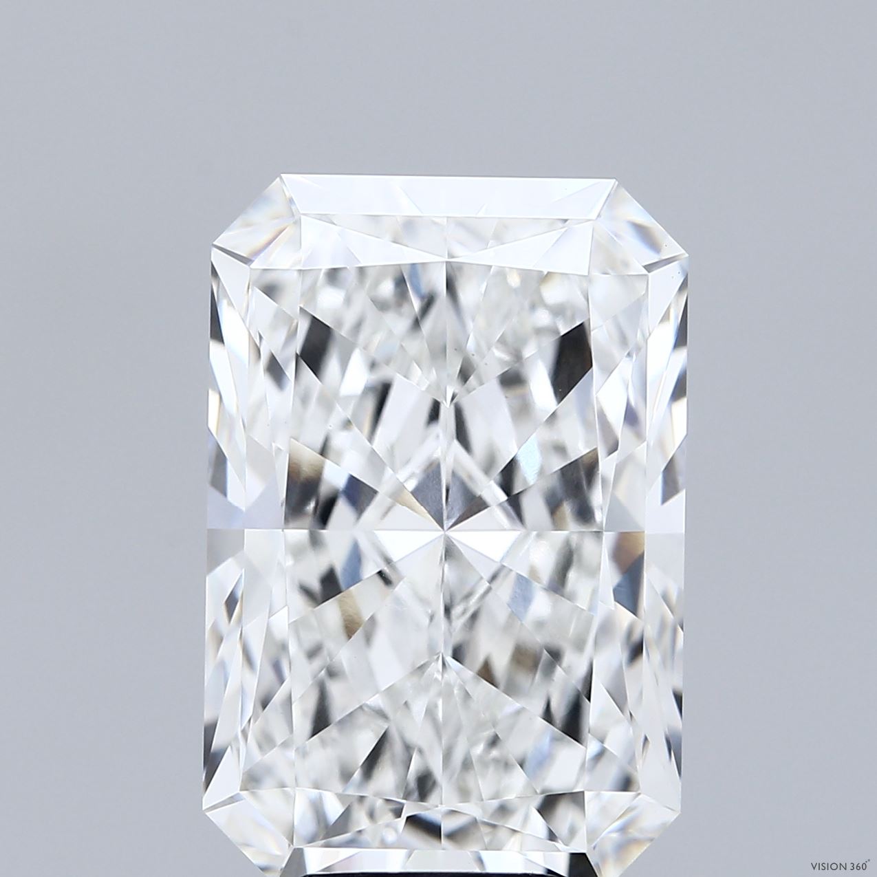 10.05ct Radiant F VVS2 Lab Created Diamond