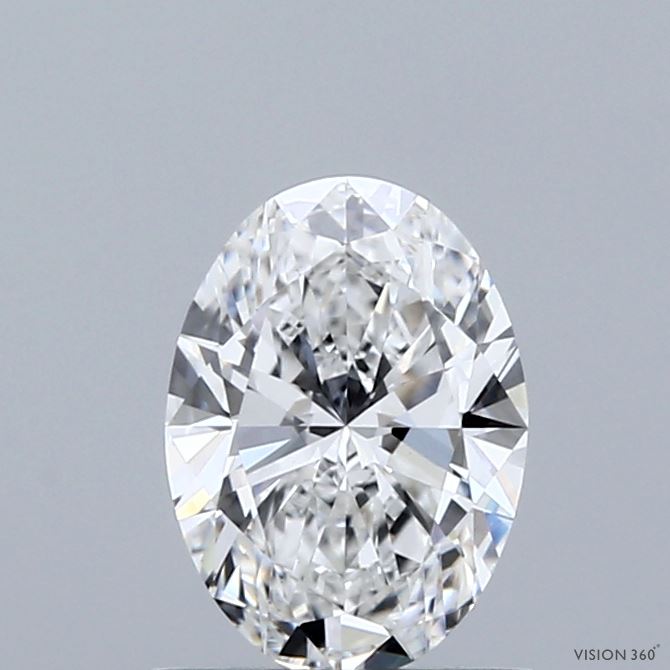 1ct Oval E VVS2 Lab Created Diamond