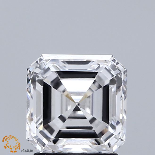 2.07ct Asscher E VS1 Lab Created Diamond