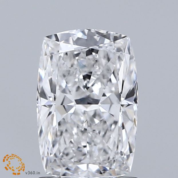 1.6ct Cushion D VS1 Lab Created Diamond