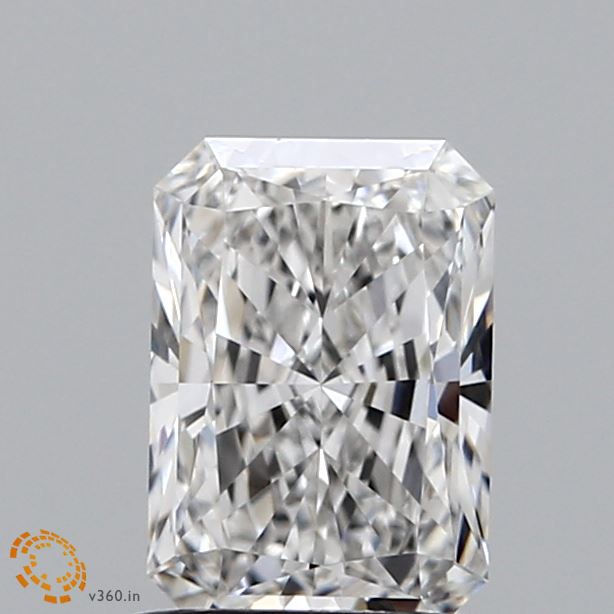 1.14ct Radiant F VVS2 Lab Created Diamond