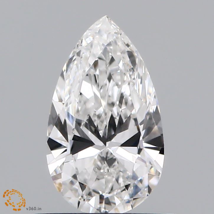 0.63ct Pear E VS1 Lab Created Diamond