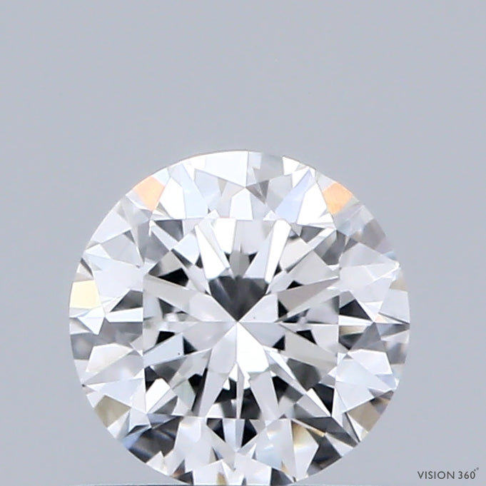 0.68ct Round D VS1 Lab Created Diamond