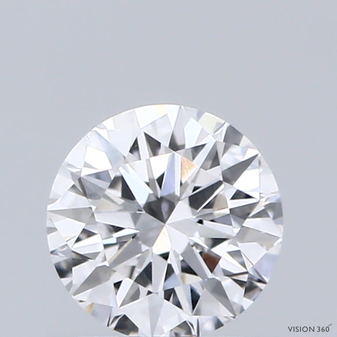 0.61ct Round E VVS2 Lab Created Diamond