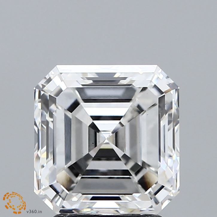 3.01ct Asscher F VS1 Lab Created Diamond