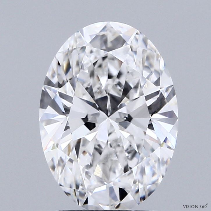 2.05ct Oval E VVS2 Lab Created Diamond