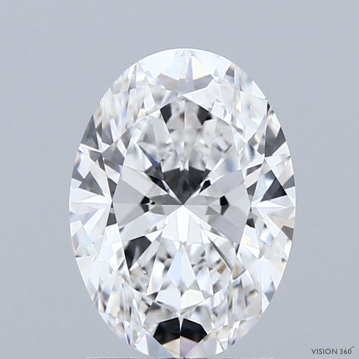 2.01ct Oval D VVS1 Lab Created Diamond