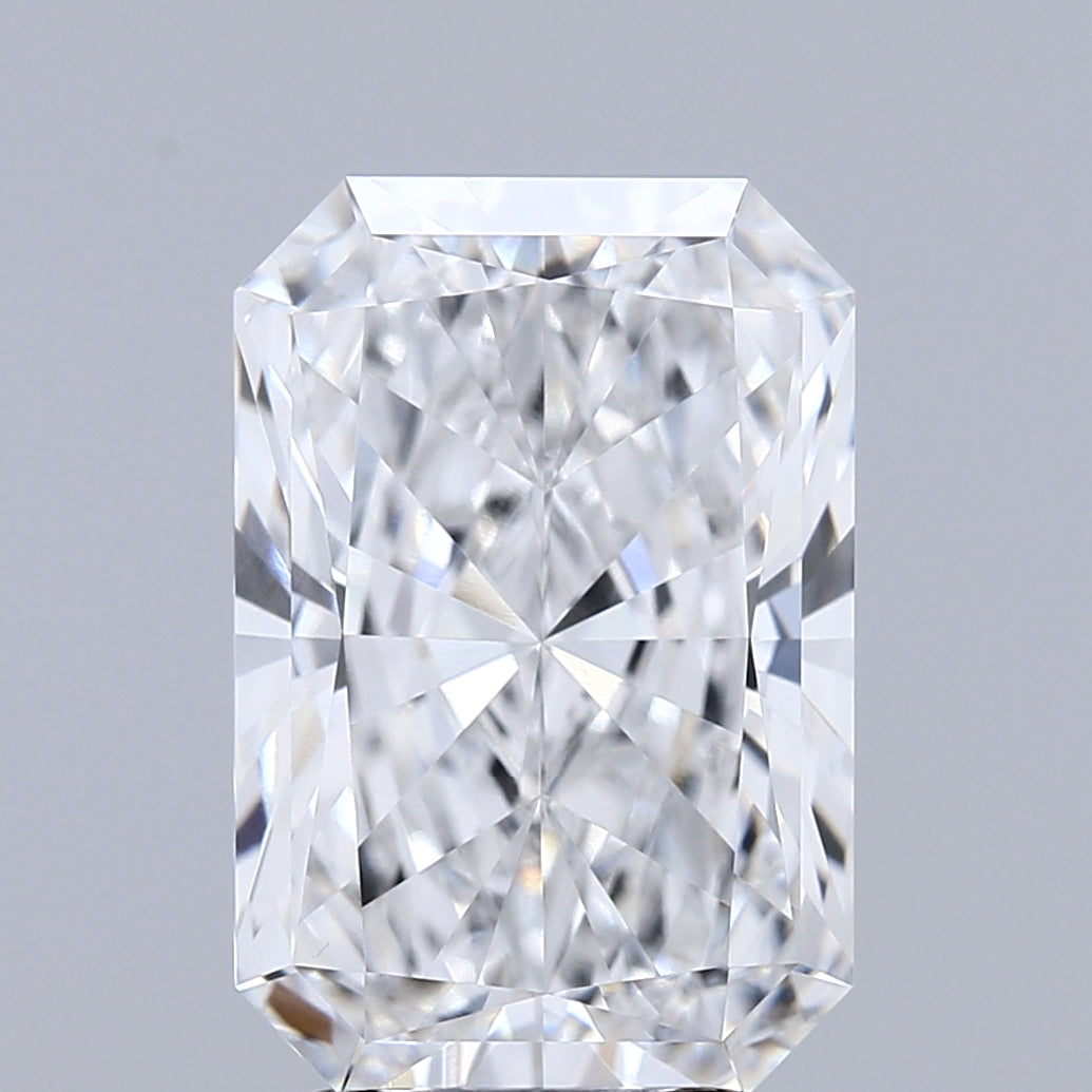3.54ct Radiant E IF Lab Created Diamond