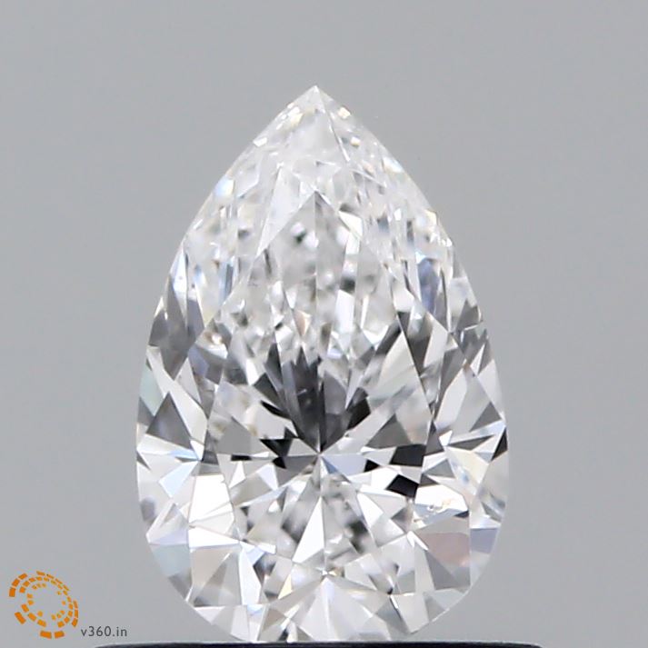 0.67ct Pear E VVS1 Lab Created Diamond
