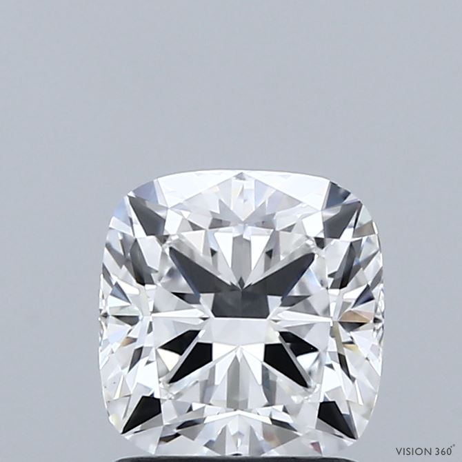 1.44ct Cushion E VVS2 Lab Created Diamond