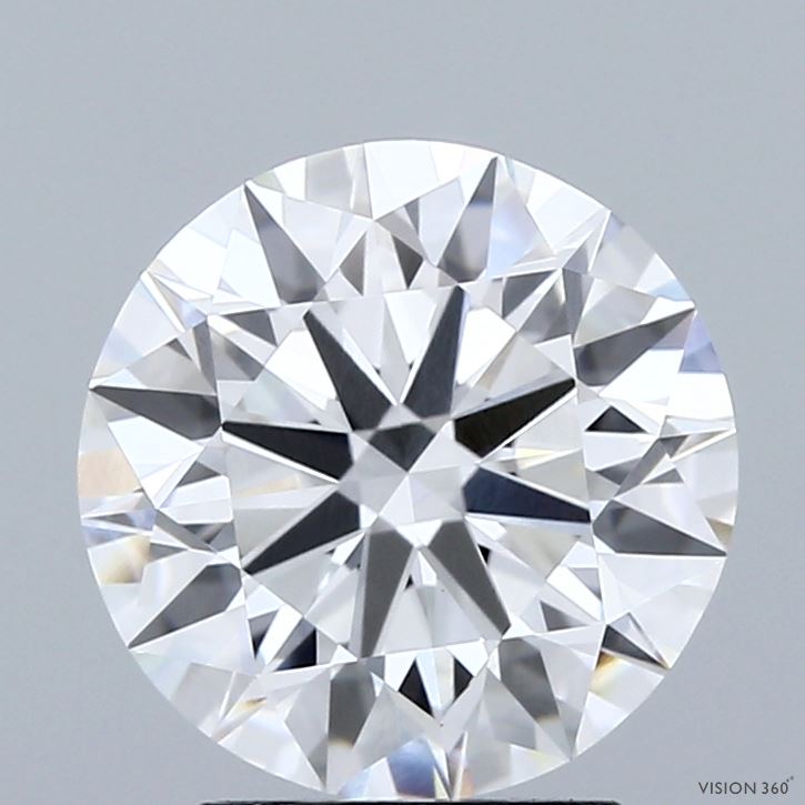 3.05ct Round E VVS2 Lab Created Diamond