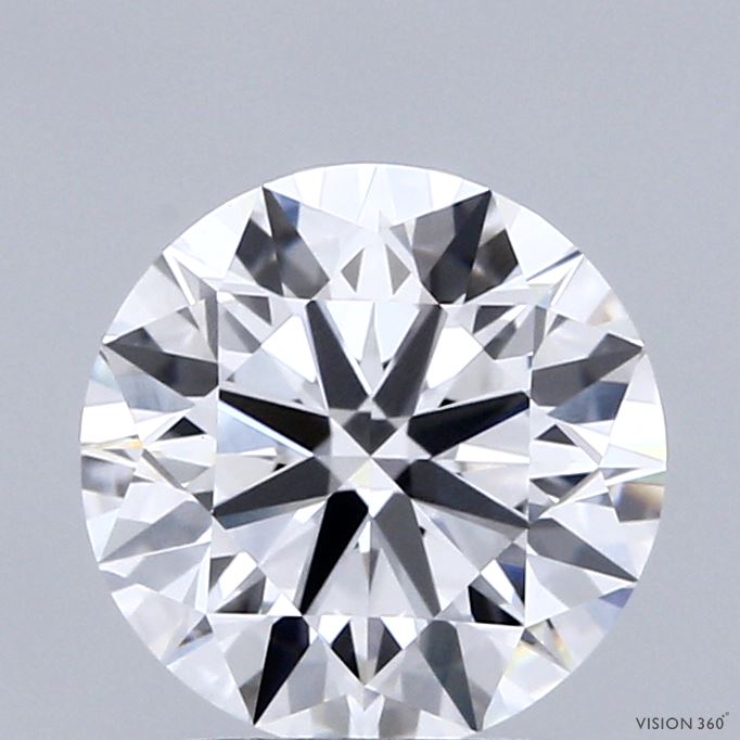 2.09ct Round D VVS2 Lab Created Diamond