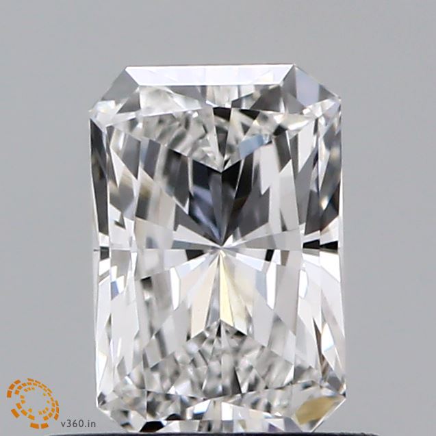 0.68ct Radiant E VVS2 Lab Created Diamond