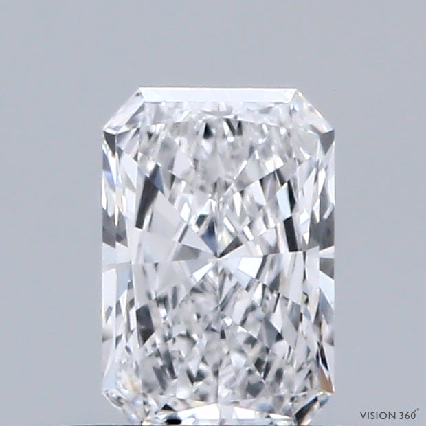 0.52ct Radiant D VS1 Lab Created Diamond