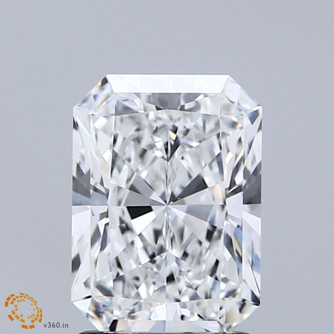 2.06ct Radiant D VVS2 Lab Created Diamond