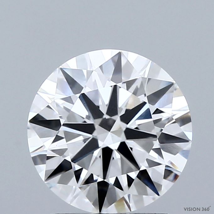 2ct Round D VVS2 Lab Created Diamond