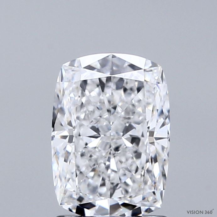 1.58ct Cushion D VVS2 Lab Created Diamond