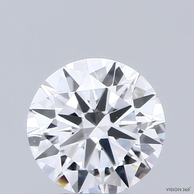 0.65ct Round D VS1 Lab Created Diamond