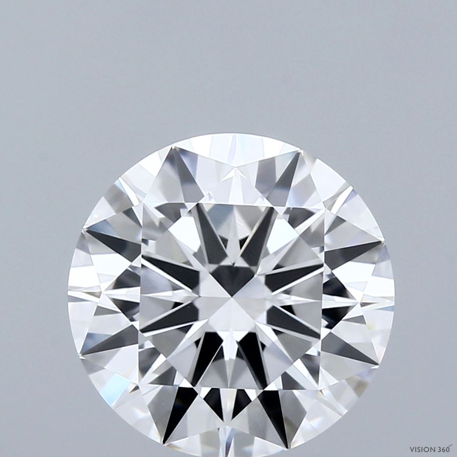 4.02ct Round E VVS2 Lab Created Diamond
